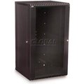 Kendall Howard Kendall Howard 22U Fixed Wall Mount Cabinet - Glass Door 3140-3-001-22